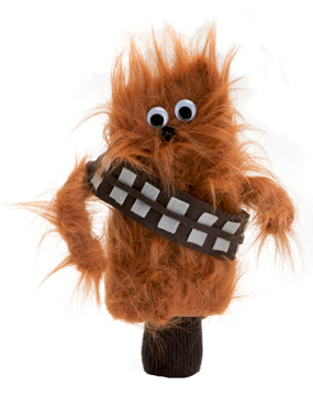 Illustration for article titled This weekend, make a Chewie sock puppet with The Star Wars Craft Book